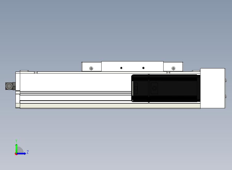 SCS17-100-BR-400W+煞車滚珠花健、支撑座、滚珠丝杠、交叉导轨、直线模组