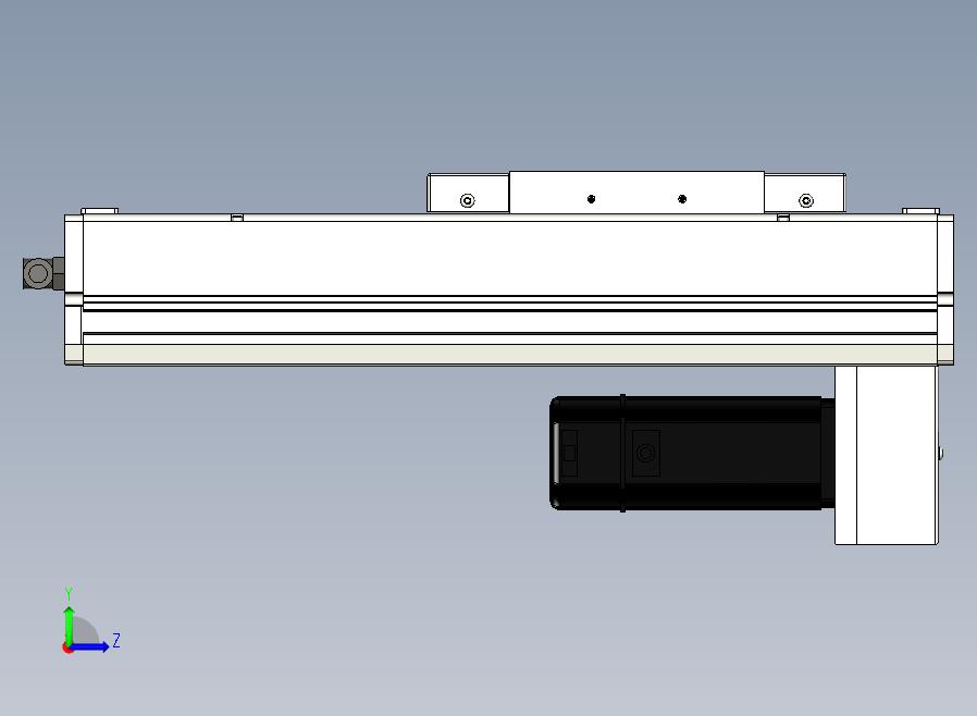 SCS17-150-BM-400W+煞車滚珠花健、支撑座、滚珠丝杠、交叉导轨、直线模组