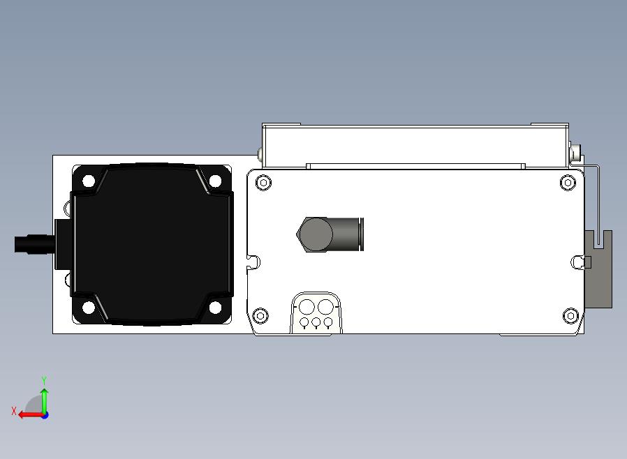 SCS17-200-BL-750W滚珠花健、支撑座、滚珠丝杠、交叉导轨、直线模组