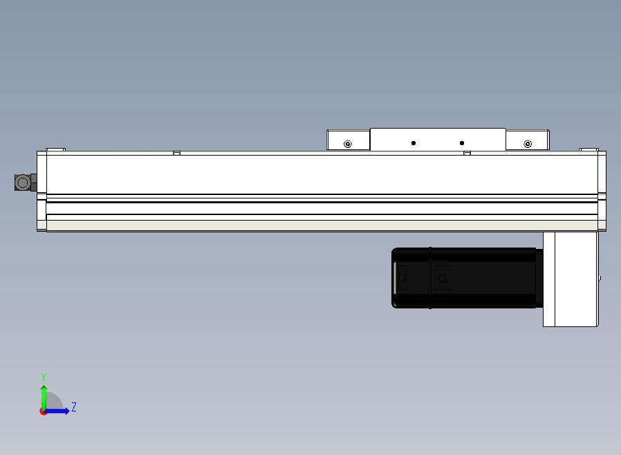 SCS17-250-BM-400W+煞車滚珠花健、支撑座、滚珠丝杠、交叉导轨、直线模组