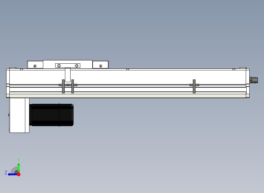 SCS17-350-BM-400W+煞車滚珠花健、支撑座、滚珠丝杠、交叉导轨、直线模组