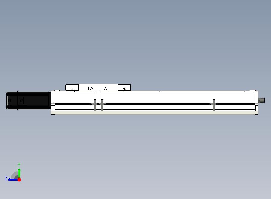 SCS17-400-BC-400W+煞車滚珠花健、支撑座、滚珠丝杠、交叉导轨、直线模组