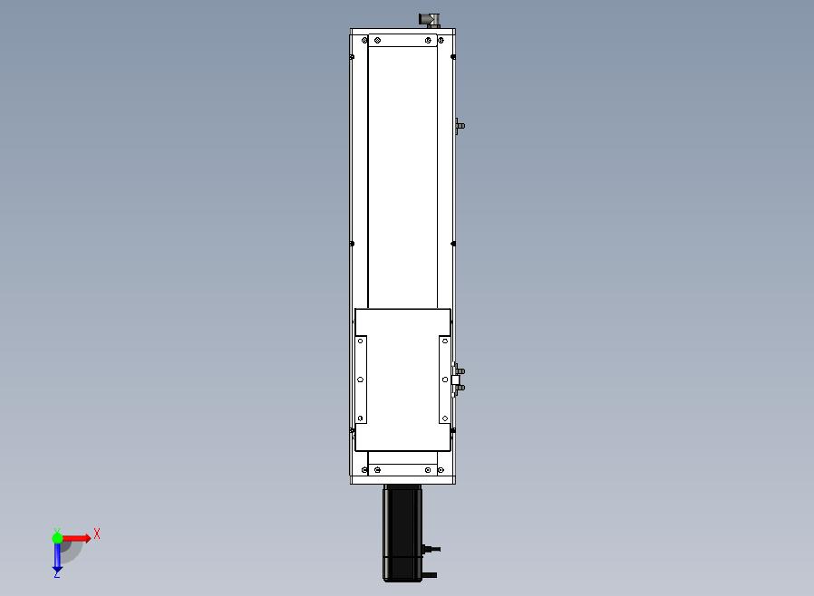 SCS17-400-BC-400W+煞車滚珠花健、支撑座、滚珠丝杠、交叉导轨、直线模组