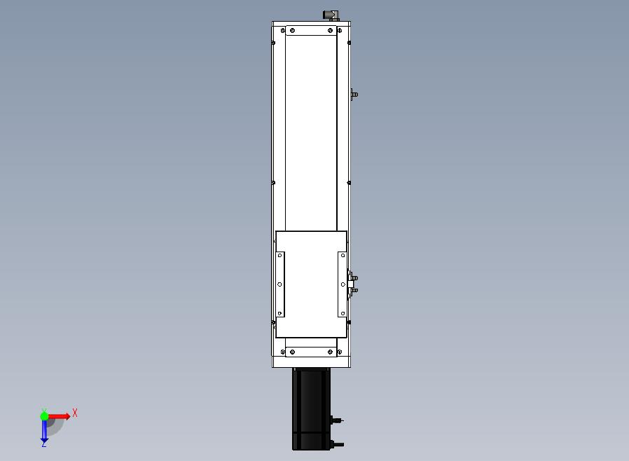 SCS17-400-BC-750W+煞車滚珠花健、支撑座、滚珠丝杠、交叉导轨、直线模组