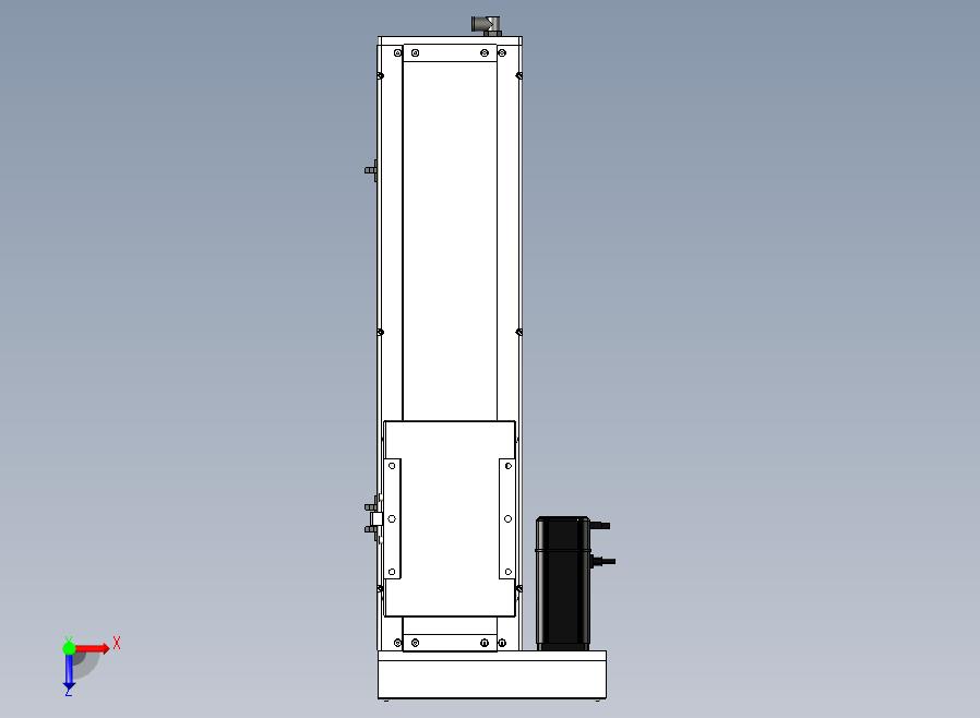 SCS17-400-BL-400W+煞車滚珠花健、支撑座、滚珠丝杠、交叉导轨、直线模组