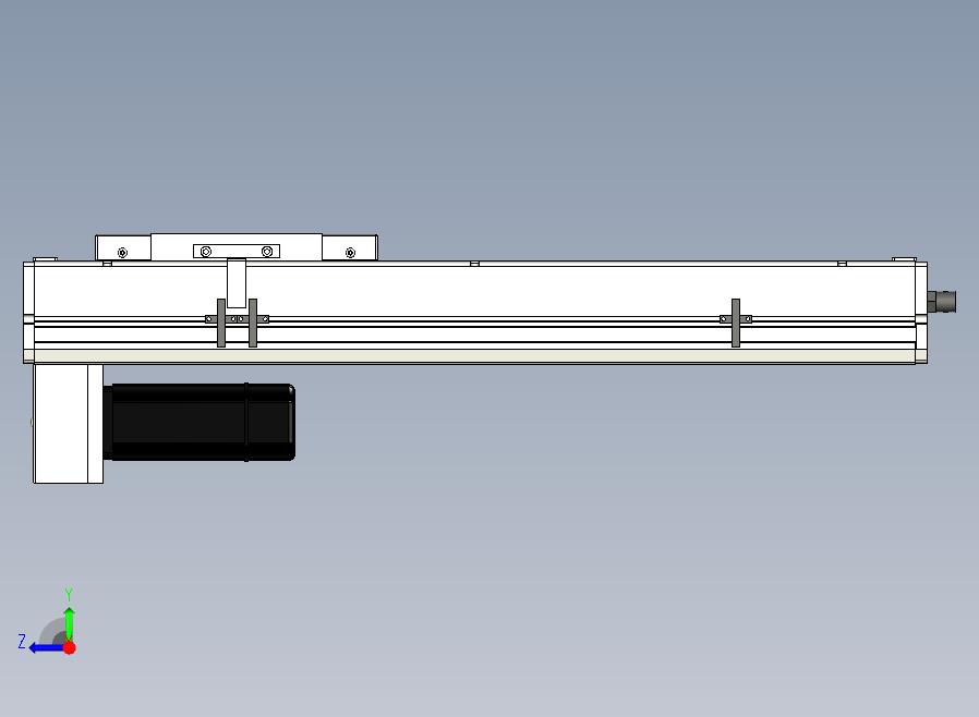 SCS17-400-BM-400W+煞車滚珠花健、支撑座、滚珠丝杠、交叉导轨、直线模组