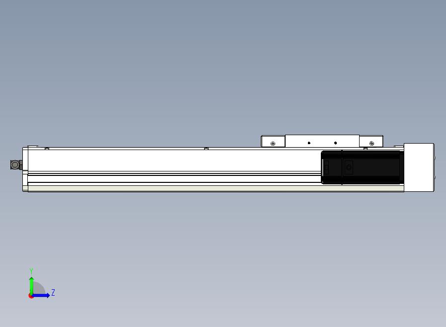 SCS17-400-BR-400W+煞車滚珠花健、支撑座、滚珠丝杠、交叉导轨、直线模组