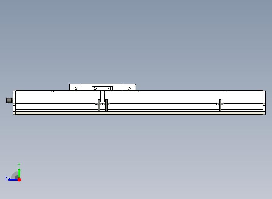 SCS17-400-M-400W+煞車滚珠花健、支撑座、滚珠丝杠、交叉导轨、直线模组