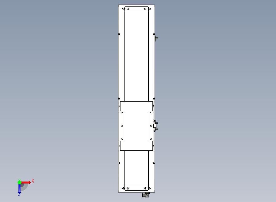 SCS17-400-M-400W+煞車滚珠花健、支撑座、滚珠丝杠、交叉导轨、直线模组