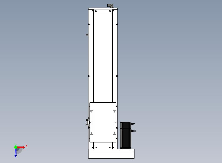 SCS17-500-BL-400W+煞車滚珠花健、支撑座、滚珠丝杠、交叉导轨、直线模组