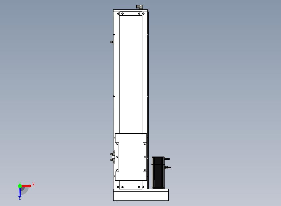 SCS17-550-BL-400W+煞車滚珠花健、支撑座、滚珠丝杠、交叉导轨、直线模组