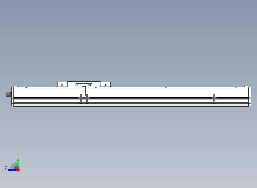 SCS17-550-M-400W+煞車滚珠花健、支撑座、滚珠丝杠、交叉导轨、直线模组