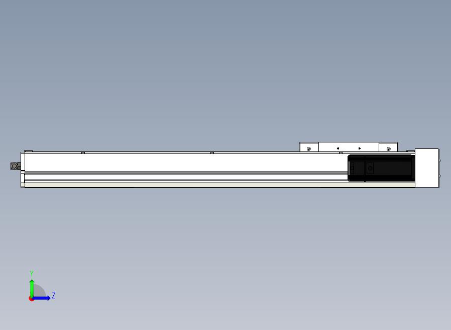 SCS17-600-BR-400W+煞車滚珠花健、支撑座、滚珠丝杠、交叉导轨、直线模组