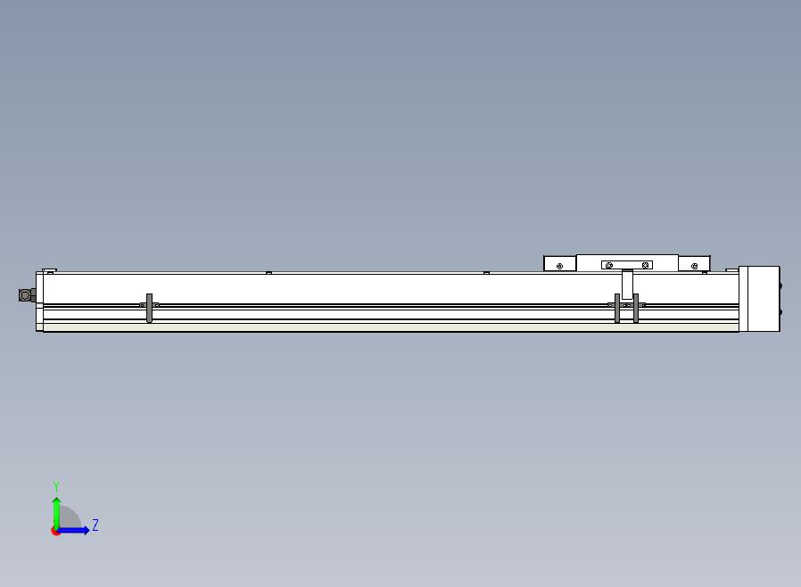 SCS17-650-BL-400W+煞車滚珠花健、支撑座、滚珠丝杠、交叉导轨、直线模组