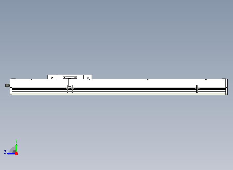 SCS17-650-M-400W+煞車滚珠花健、支撑座、滚珠丝杠、交叉导轨、直线模组