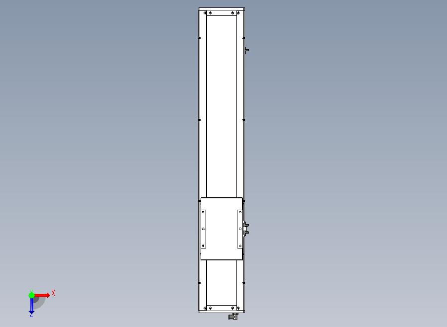 SCS17-650-M-400W+煞車滚珠花健、支撑座、滚珠丝杠、交叉导轨、直线模组