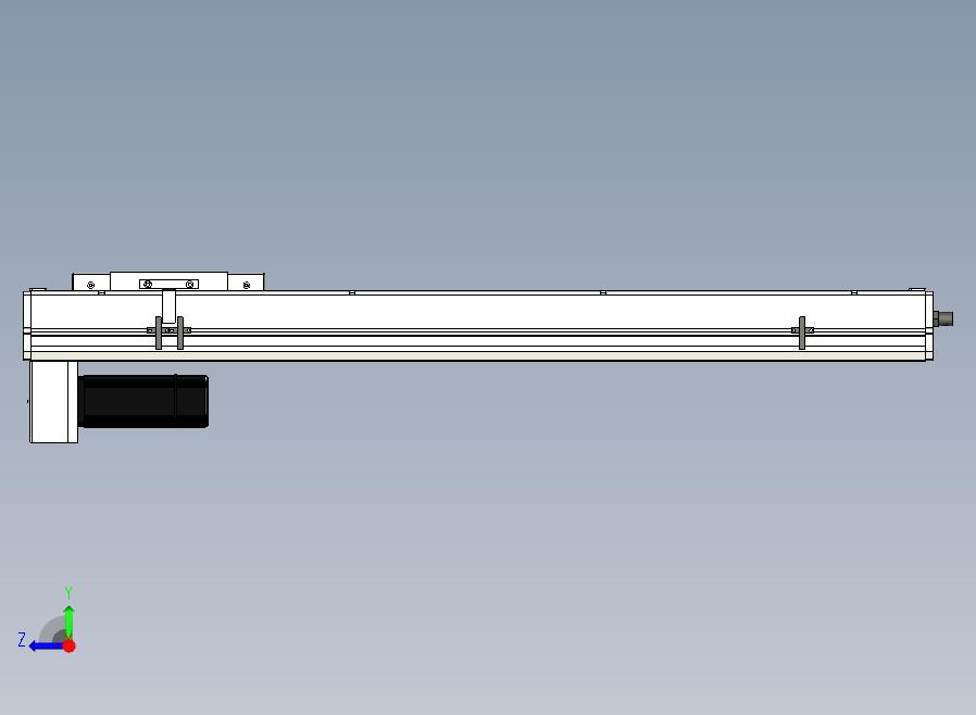 SCS17-750-BM-400W+煞車滚珠花健、支撑座、滚珠丝杠、交叉导轨、直线模组