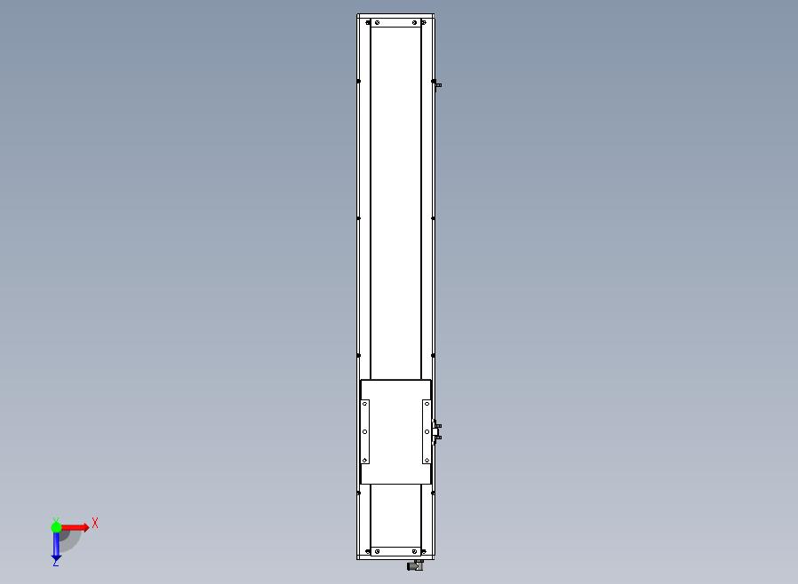 SCS17-750-M-400W滚珠花健、支撑座、滚珠丝杠、交叉导轨、直线模组