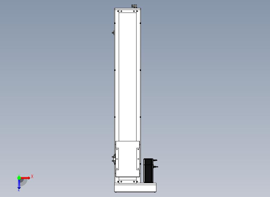 SCS17-800-BL-400W+煞車滚珠花健、支撑座、滚珠丝杠、交叉导轨、直线模组