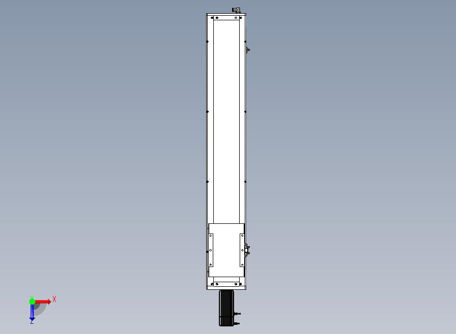 SCS17-850-BC-400W+煞車滚珠花健、支撑座、滚珠丝杠、交叉导轨、直线模组