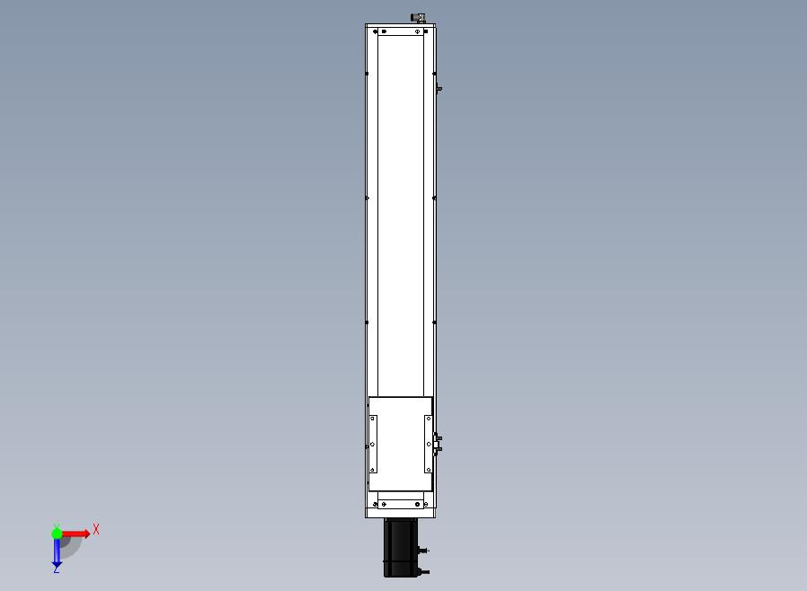 SCS17-850-BC-750W滚珠花健、支撑座、滚珠丝杠、交叉导轨、直线模组