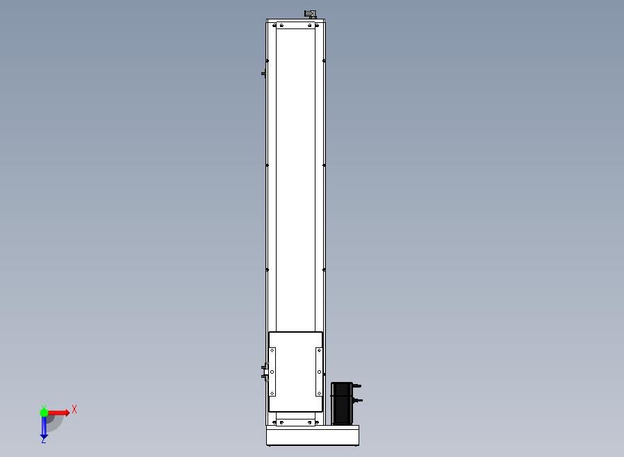 SCS17-850-BL-400W滚珠花健、支撑座、滚珠丝杠、交叉导轨、直线模组