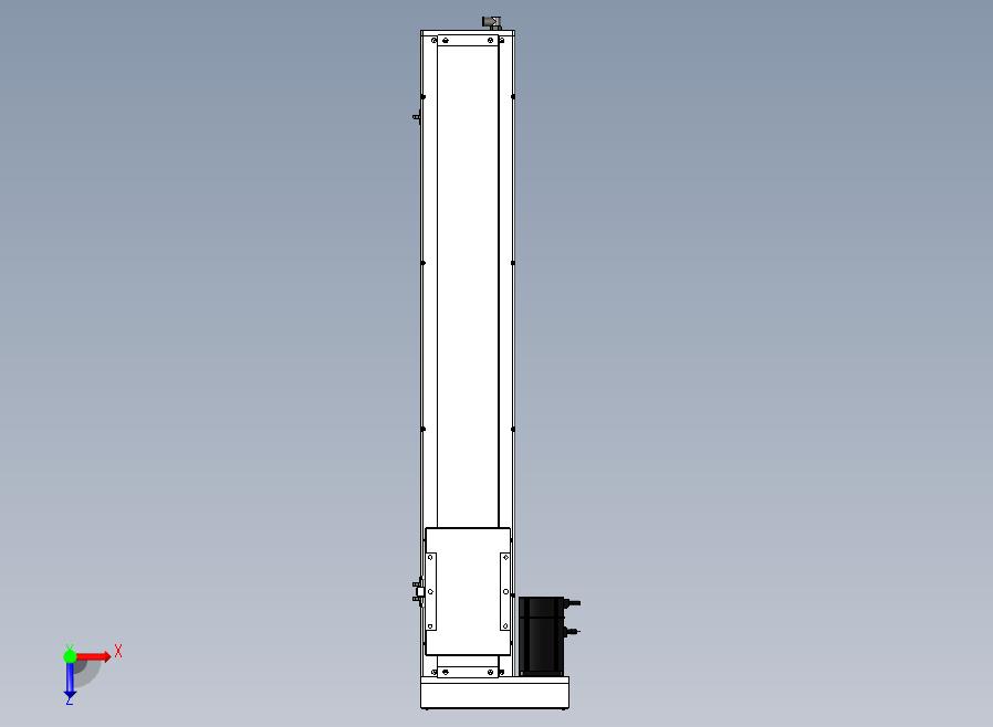 SCS17-850-BL-750W滚珠花健、支撑座、滚珠丝杠、交叉导轨、直线模组