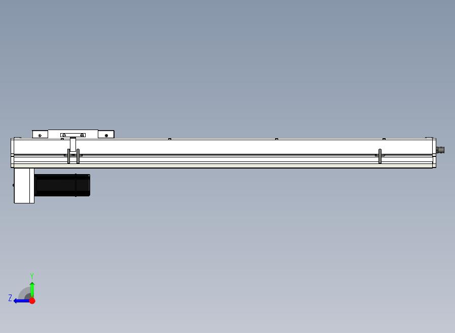 SCS17-850-BM-400W+煞車滚珠花健、支撑座、滚珠丝杠、交叉导轨、直线模组