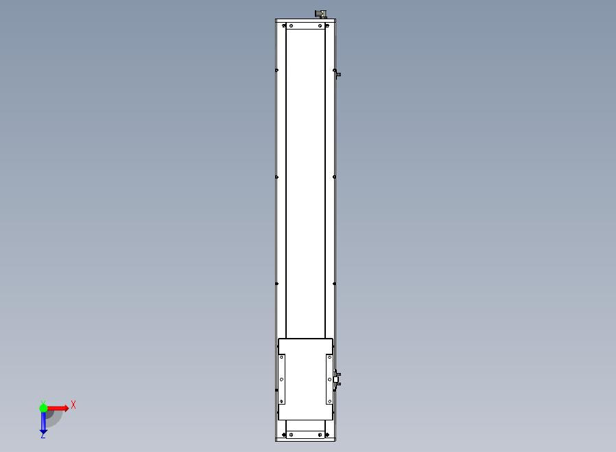 SCS17-850-BM-400W+煞車滚珠花健、支撑座、滚珠丝杠、交叉导轨、直线模组