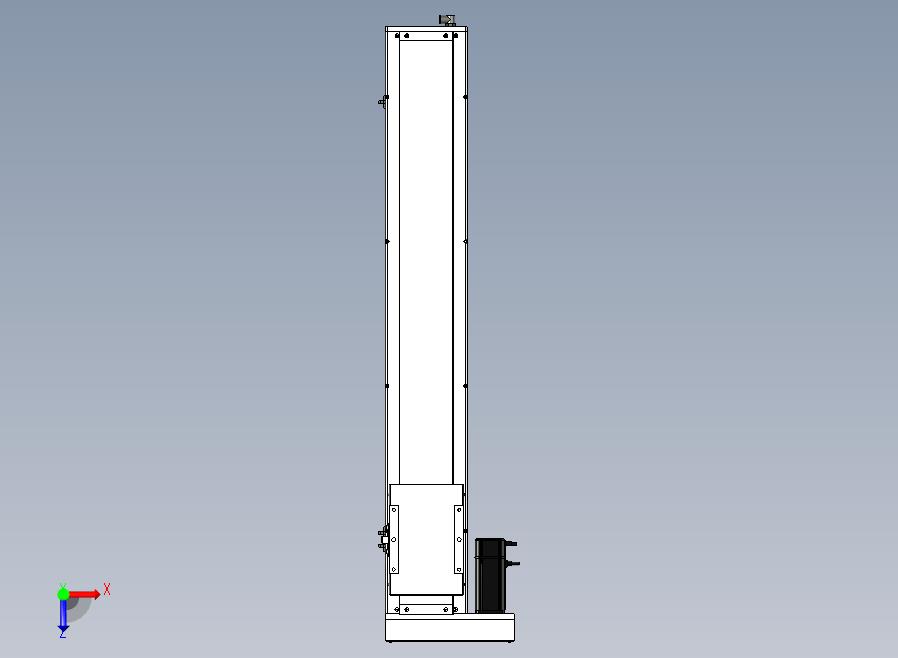 SCS17-900-BL-400W+煞車滚珠花健、支撑座、滚珠丝杠、交叉导轨、直线模组