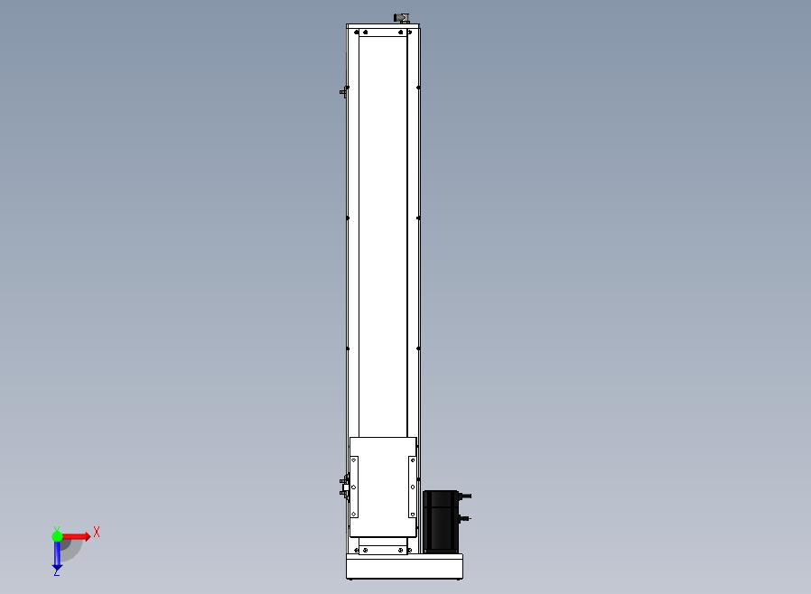 SCS17-900-BL-750W滚珠花健、支撑座、滚珠丝杠、交叉导轨、直线模组