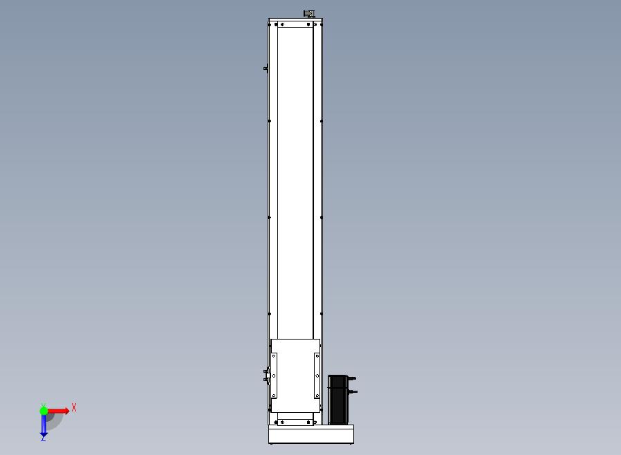 SCS17-950-BL-400W+煞車滚珠花健、支撑座、滚珠丝杠、交叉导轨、直线模组