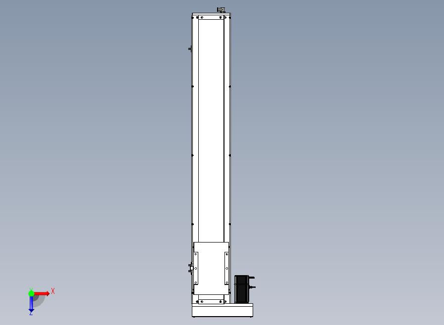 SCS17-950-BL-400W滚珠花健、支撑座、滚珠丝杠、交叉导轨、直线模组