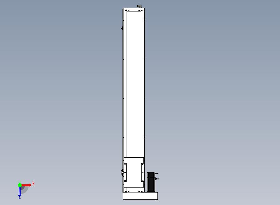 SCS17-1100-BL-400W+煞車滚珠花健、支撑座、滚珠丝杠、交叉导轨、直线模组