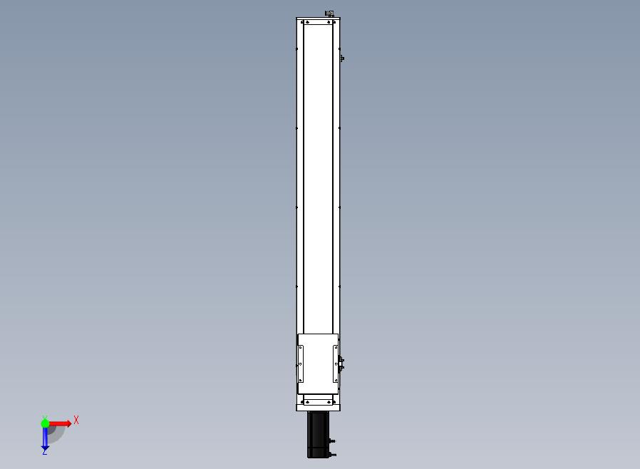 SCS17-1150-BC-750W+煞車滚珠花健、支撑座、滚珠丝杠、交叉导轨、直线模组