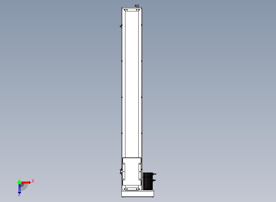 SCS17-1200-BL-750W滚珠花健、支撑座、滚珠丝杠、交叉导轨、直线模组