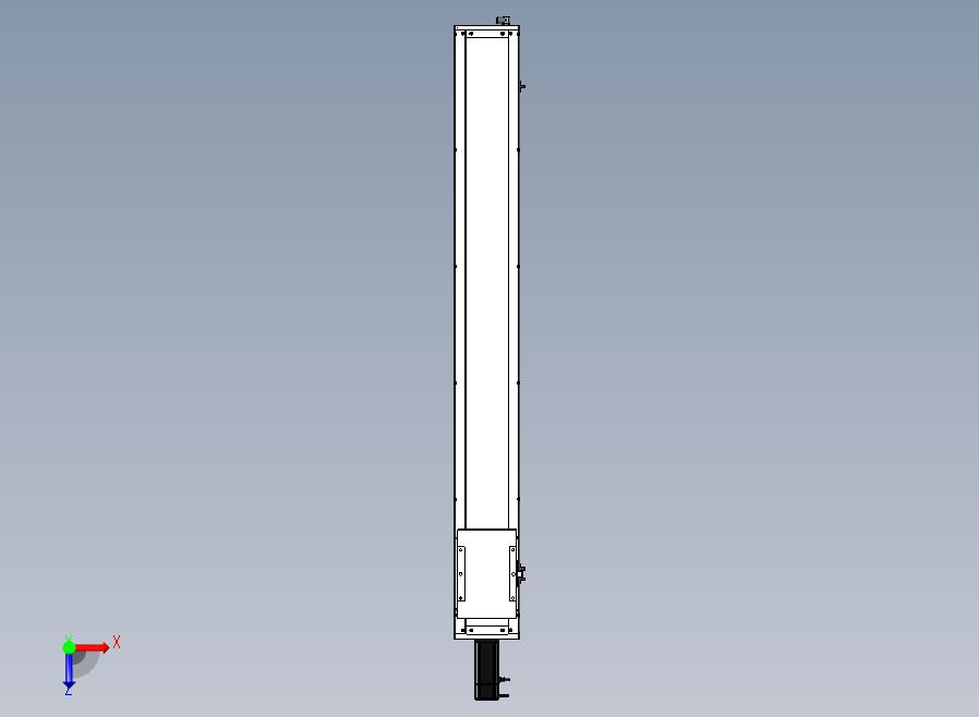 SCS17-1250-BC-400W+煞車滚珠花健、支撑座、滚珠丝杠、交叉导轨、直线模组