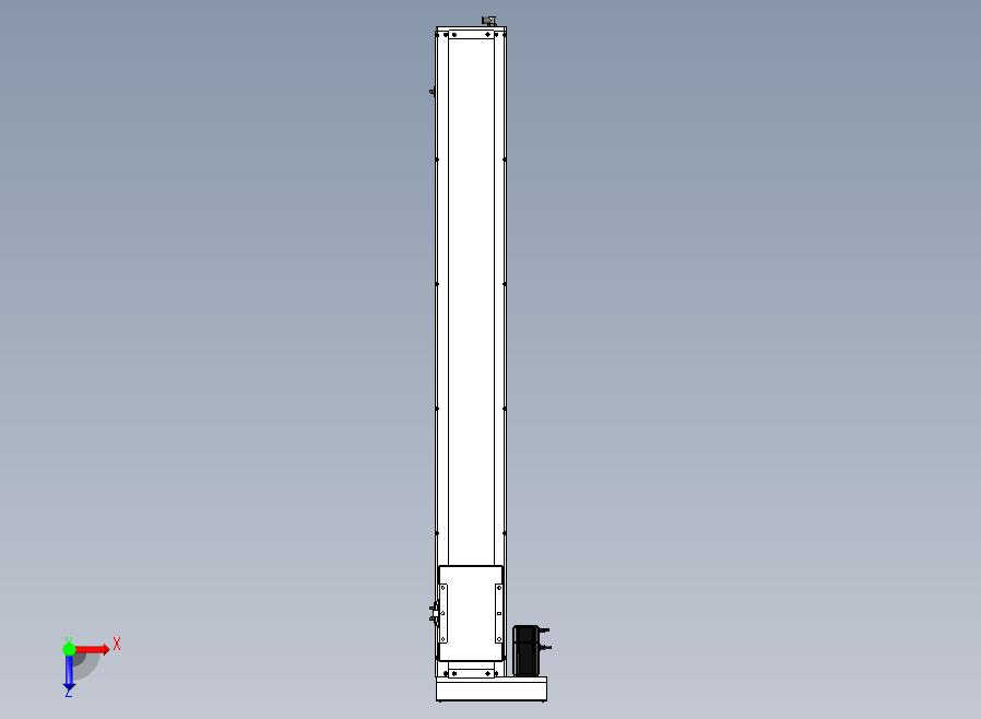 SCS17-1250-BL-400W滚珠花健、支撑座、滚珠丝杠、交叉导轨、直线模组