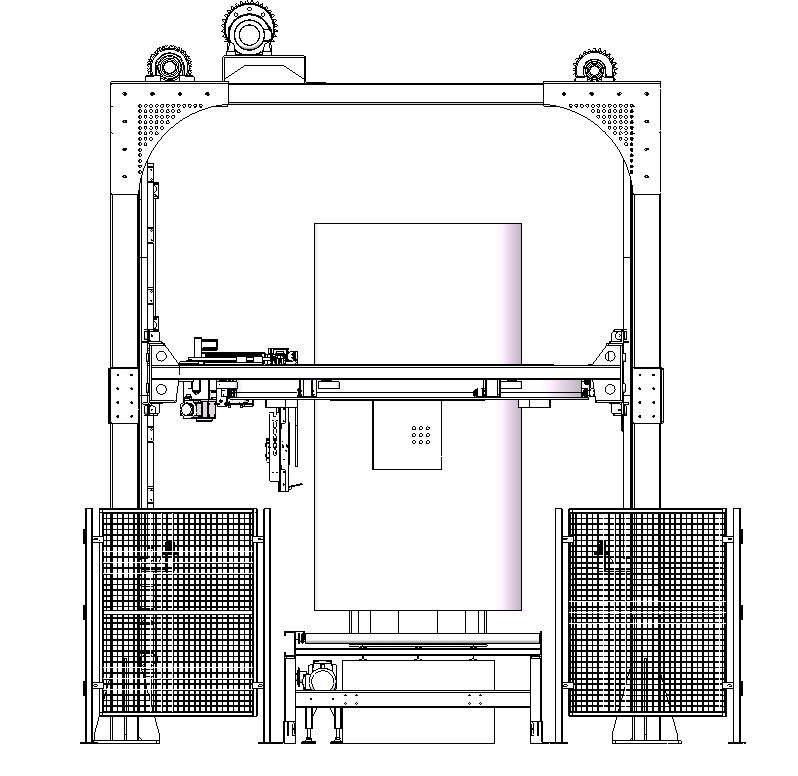 环形高速绕线机3D数模图纸 Solidworks设计