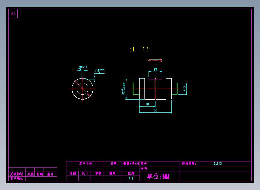 SLT 13滚珠花健、支撑座、滚珠丝杠、交叉导轨、直线模组.dwg