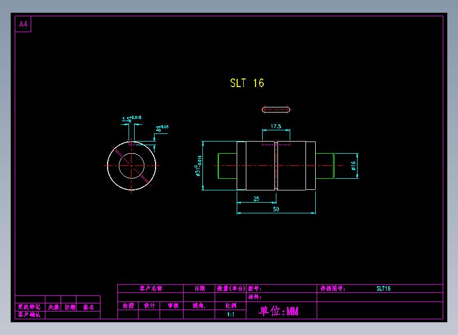 SLT 16滚珠花健、支撑座、滚珠丝杠、交叉导轨、直线模组.dwg