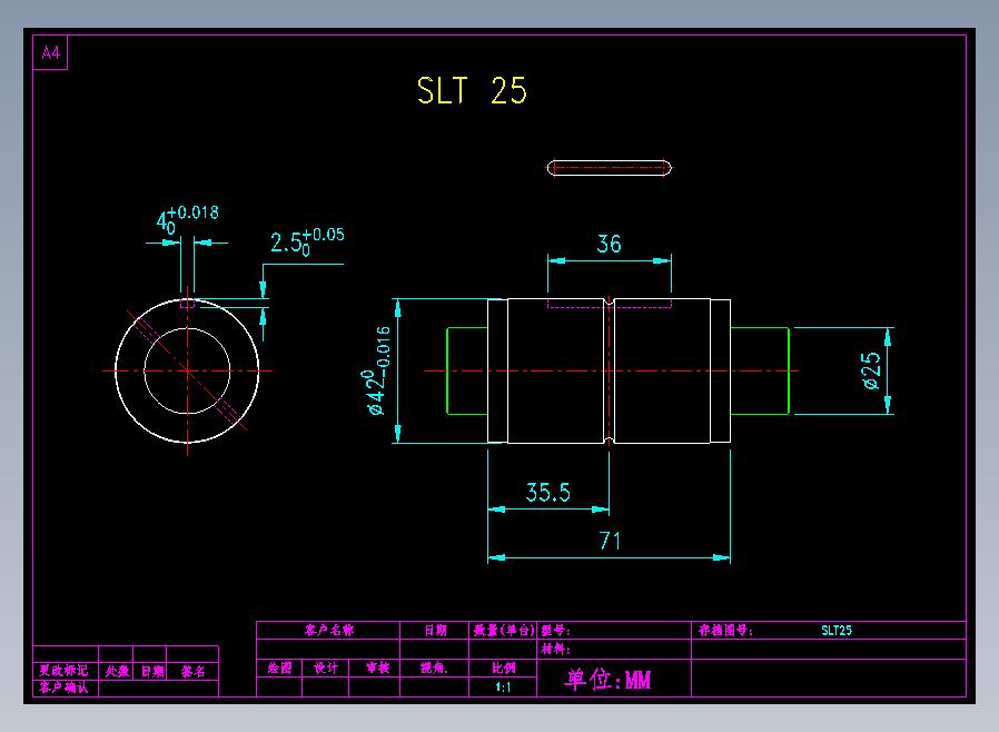 SLT 25滚珠花健、支撑座、滚珠丝杠、交叉导轨、直线模组.dwg