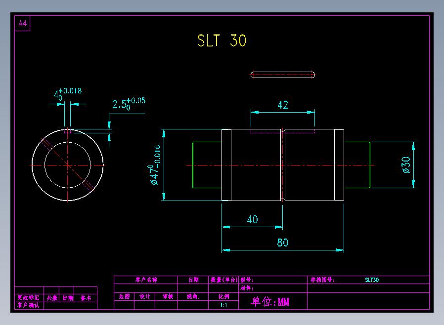 SLT 30滚珠花健、支撑座、滚珠丝杠、交叉导轨、直线模组.dwg