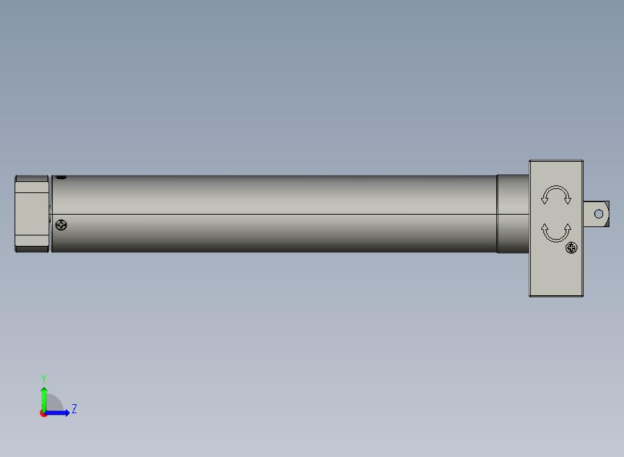 SM92M手动型管状电机[SM92M-230-14]