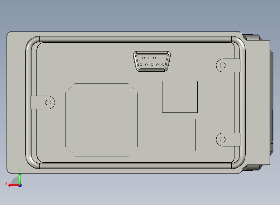 SMSM-PURD-010通信面板：20A电源插座(美标3孔)、RJ45网口、USB2.03.0、D-SUB-9