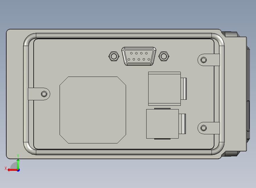 SMSM-PURD-0510通信面板：10A电源插座(国标5孔)、RJ45网口、USB2.03.0、D-SUB-9