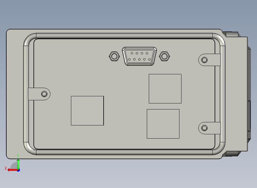 SMSM-URD-010面板、RJ45网口2、USB、D-SUB9