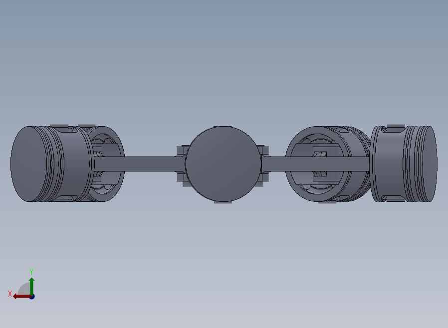 solidworks径向引擎组件