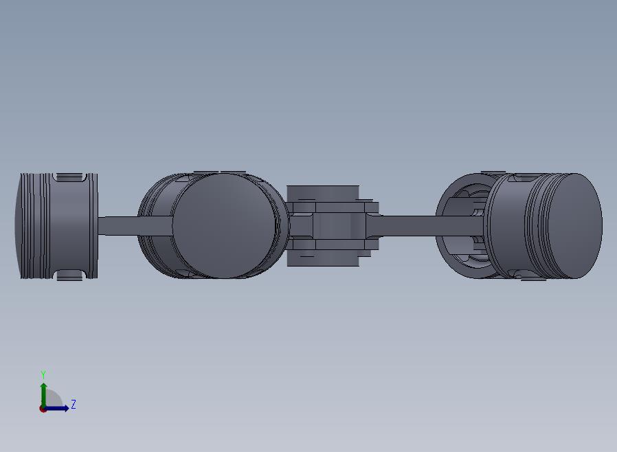 solidworks径向引擎组件