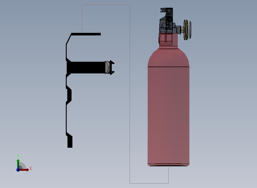 solidworks灭火器设计